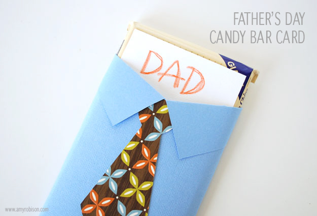 Father's Day Treat Wrapper - Shirt and Tie Treat Wrapper from Amy Robison.